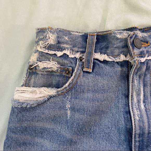 CARMAR High-Waisted Denim Shorts - Picture 3 of 4